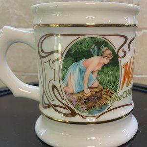 Franklin Mint Vintage WHITE ROCK Porcelain Mug The Corner Store